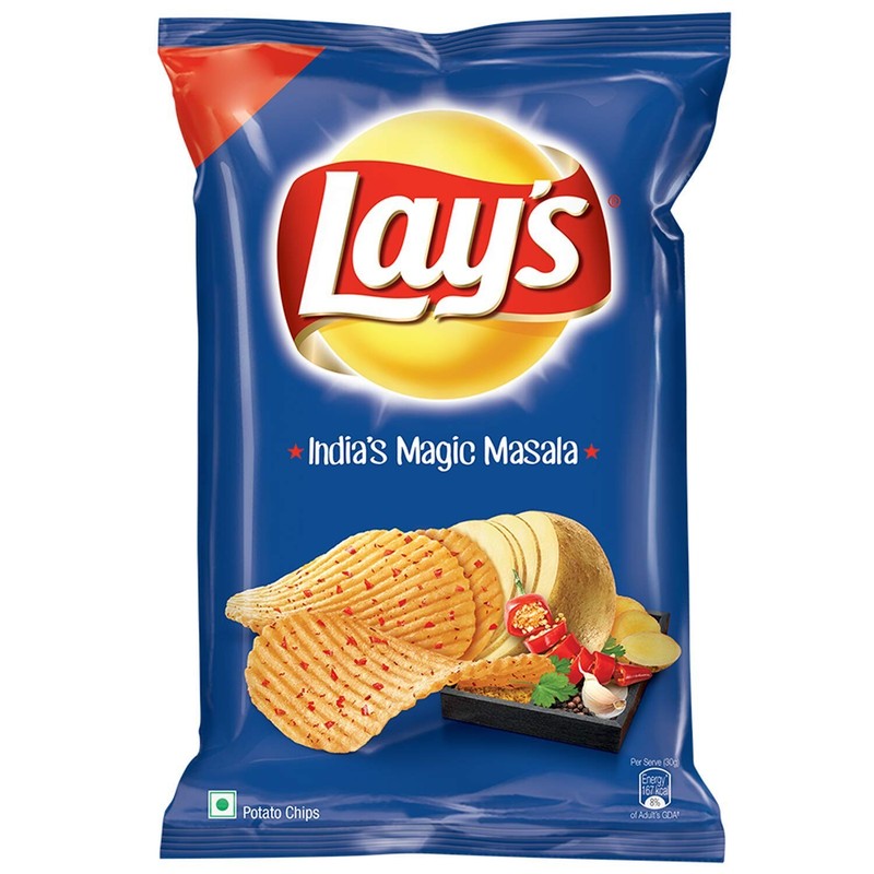 3 x Lays Lay’s India’s Magic Masala 67 grams Pack Potato Chips Wafers Snacks