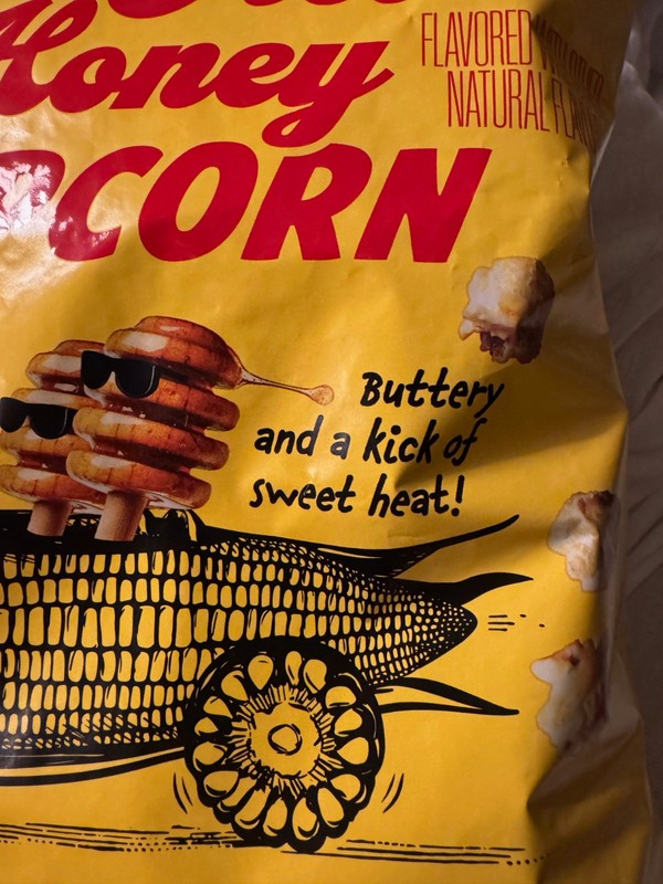 3 Pack Trader Joe's Hot Honey Popcorn Buttery Sweet With a Kick 3Bags 7oz each gallery