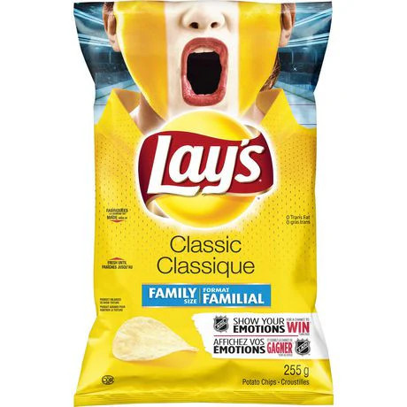 Lay's Classic Potato Chips 255g/9 oz., {Imported from Canada} gallery