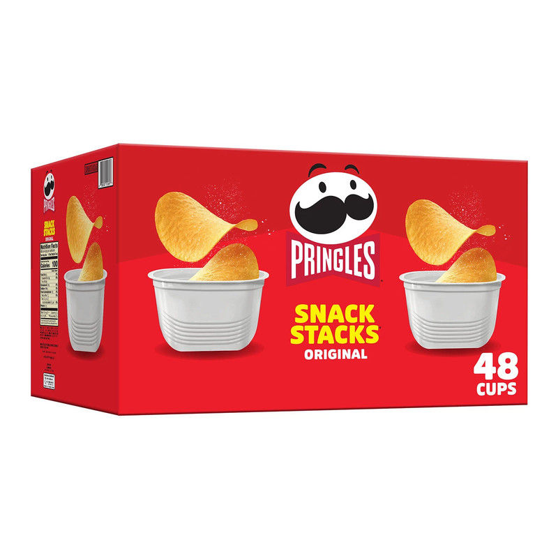 Pringles Potato Chips, Original, 0.67 oz. 48 ct.