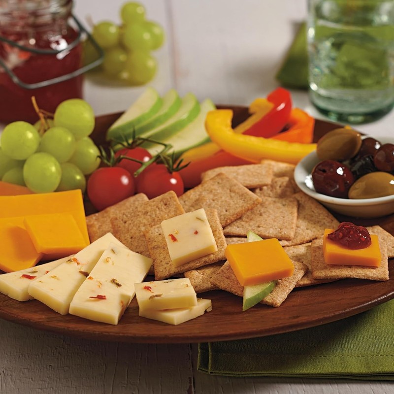 Family Size Whole Grain Wheat Crackers, 6 Pack of 14 Oz Boxes - Cholesterol Free gallery