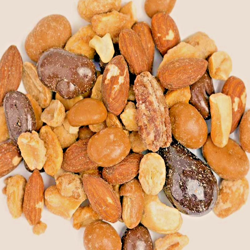 5 POUNDS ENGLISH TOFFEE TRAIL MIX CUSTOM MADE SNACK, PARTY MIX, BULK VALUE BAG gallery