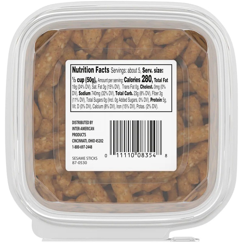 KG Natural Leaf Sesame Sticks 9 oz - 5 Pack gallery