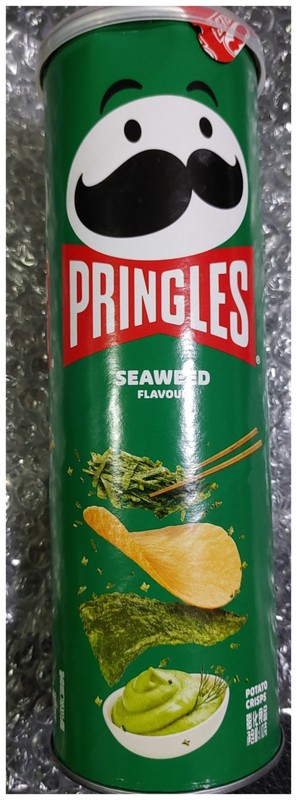 (Pringles) potato chips- seaweed FLAVORS 100g