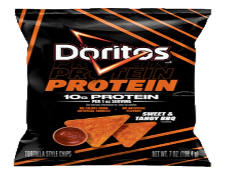 Doritos Protein Sweet & Tangy BBQ Flavored 9 Big Bags!