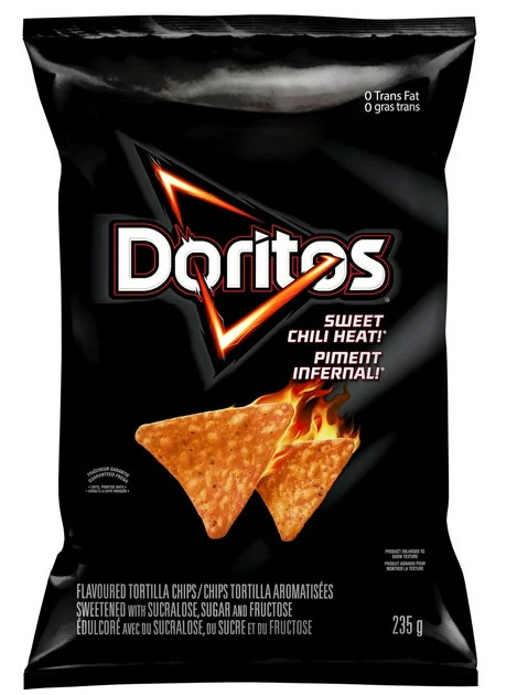 Doritos Sweet Chili Heat! Flavored Tortilla Chips, 235g gallery