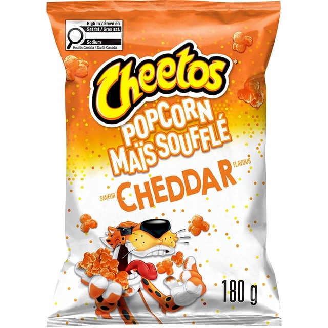 Cheetos Cheddar Seasoned Popcorn 180 g.