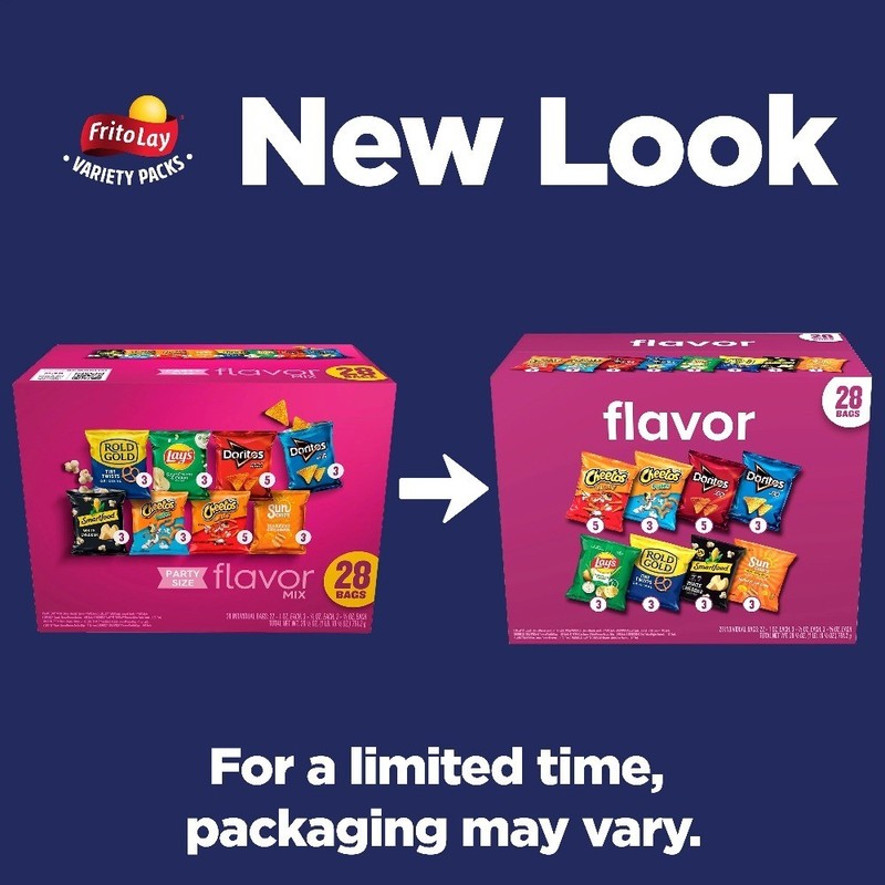 Flavor Mix Variety Pack Snack Chips 28 Count Multipack gallery