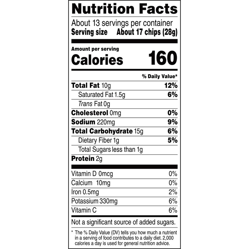 Lay's Salt & Vinegar Potato Snack Chips,Party Size, 12.5 oz Bag gallery