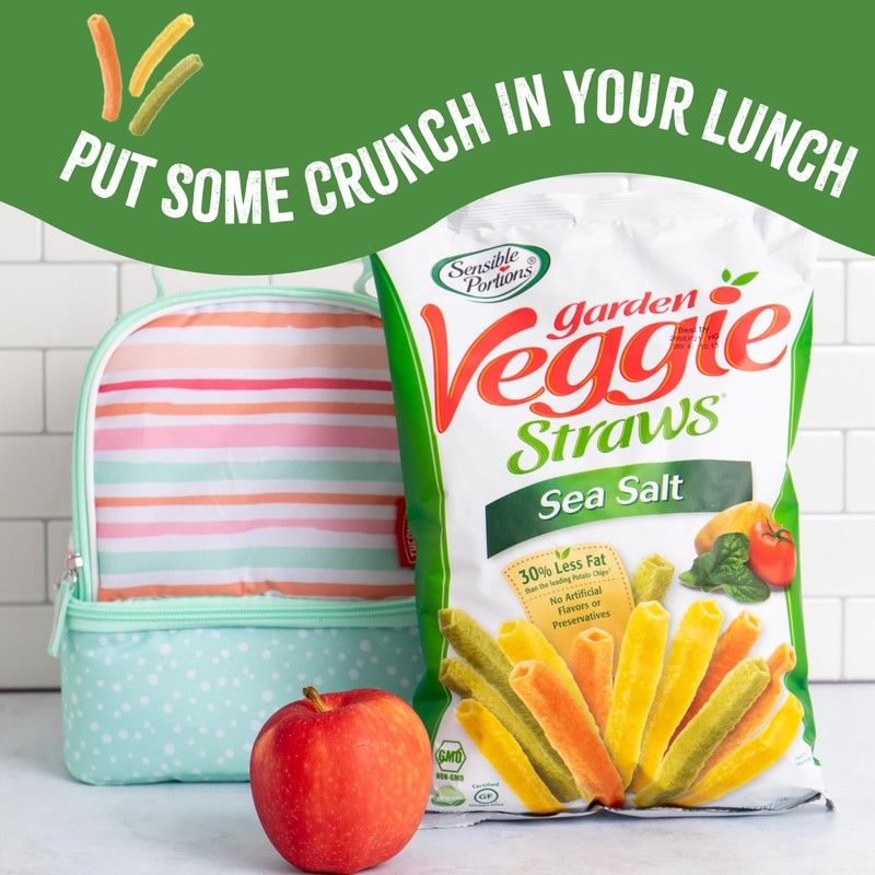 Variety Pack Veggie Straws Sea Salt Zesty Ranch 24 Count Gluten Free Snacks gallery