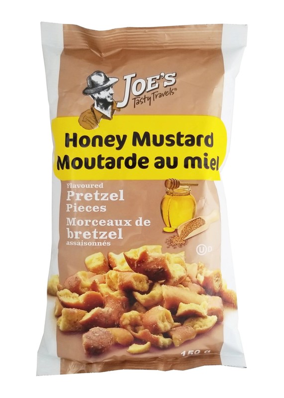 Joe's Tasty Travels Honey Mustard Flavored Pretzel Pieces, 150g/5 oz. Bag gallery