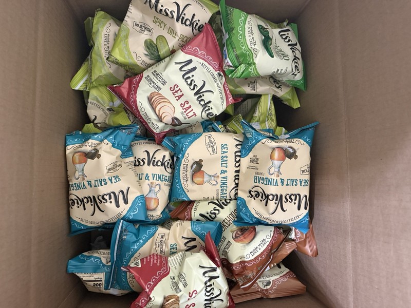 Miss Vickie’S Kettle Cooked Potato Chips, Variety Pack, 1.375 Ounce (Pack of 8)