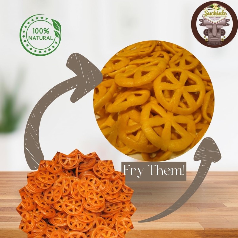 Mexican Duritos Pinwheels Wheat Snacks Fried Snacks chicharrones de rueda/harina gallery