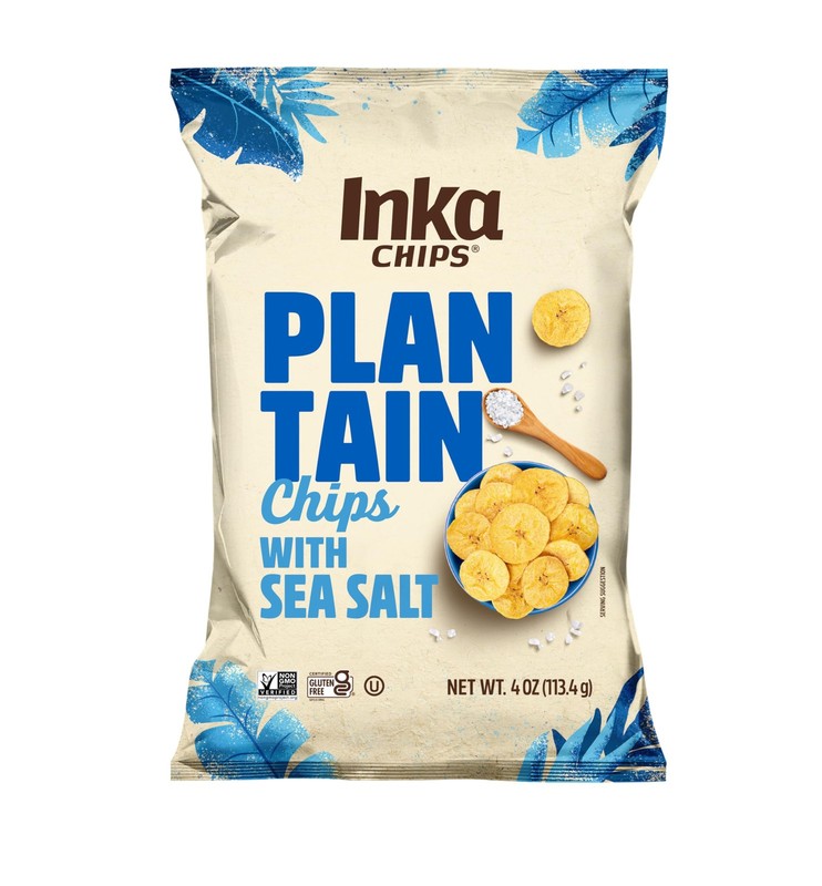Sea Salt Plantains, 4-Ounce bags (Pack of 12)
