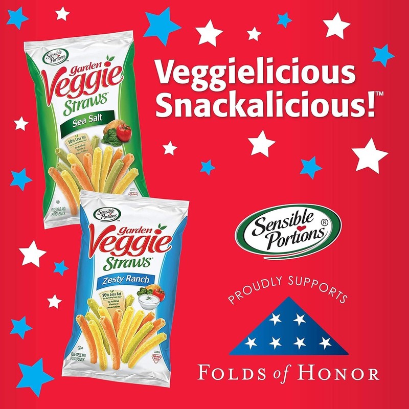 Gluten-Free Sea Salt Veggie Chips, 24 x 1 oz Snack Packs – Crunchy Delight gallery