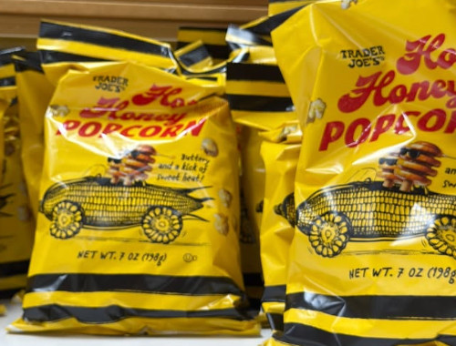 3 Pack Trader Joe's Hot Honey Popcorn Buttery Sweet With a Kick 3Bags 7oz each gallery