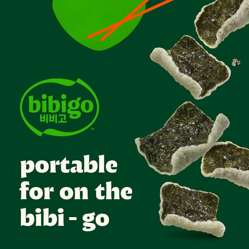 Bibigo Spicy & Sweet Seaweed Chips, 1.41 Ounce Pack of 6 gallery