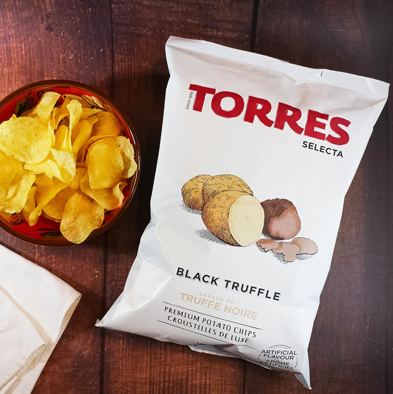 Torres – Black Truffle Potato Chips, 1.41Oz (40G) (3-PACK)