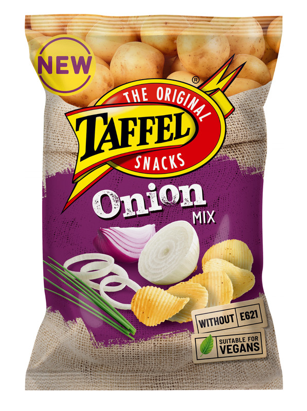 TAFFEL ONION MIX Flavor Potato Chips European Snacks Crisps 130g 4.6oz gallery