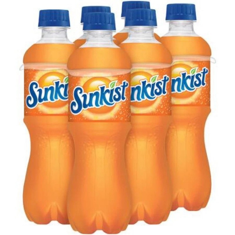 Sunkist Orange 16.9 oz, 12 Units fast shipping.