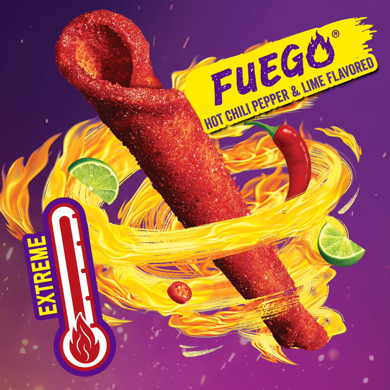 Takis Fuego Chips 9.9oz Hot Chili Pepper Lime Rolled Tortilla Snacks I prefer t gallery