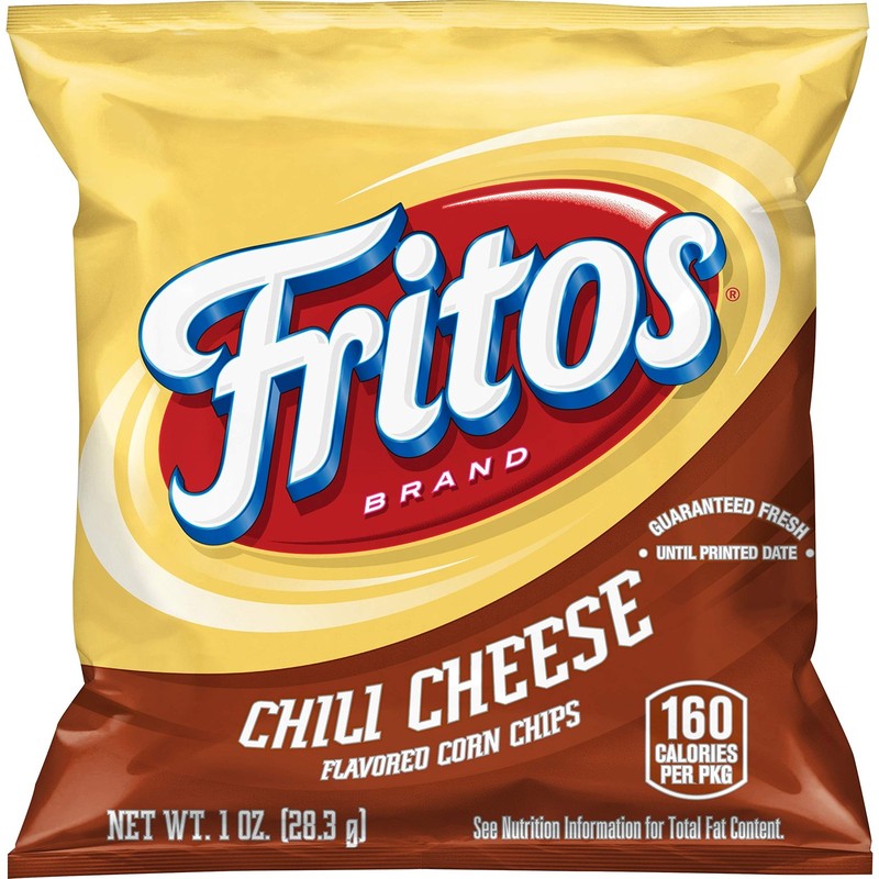 Fritos Corn Chips, Chili Cheese, 1 Ounce (Pack of 40) 40 1)