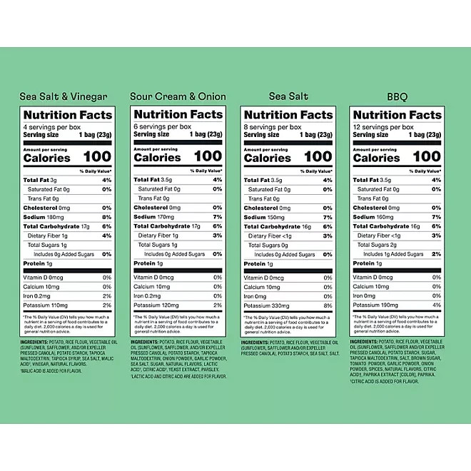 30 PACK Popchips Variety Box (0.8 oz Bags) FRESH&FAST SHIPPING! gallery