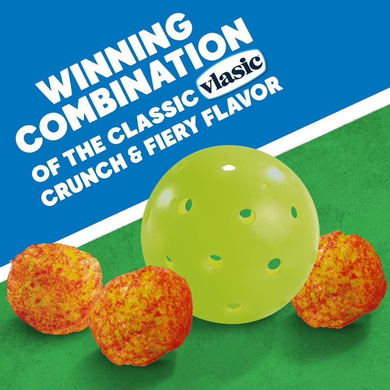 Vlasic Pickle Balls Spicy Dill Flavored Corn Puffs Snack 2 oz Bag gallery
