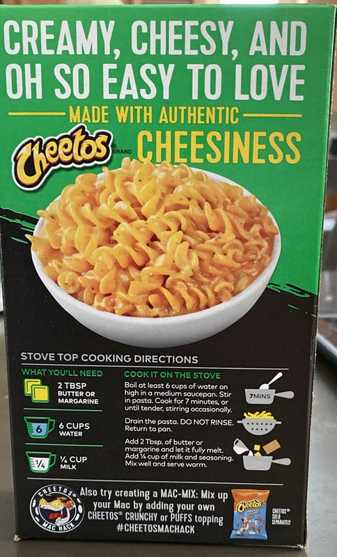 Cheetos Mac 'n Cheese Cheesy Jalapeno Flavor 5.7 Oz gallery