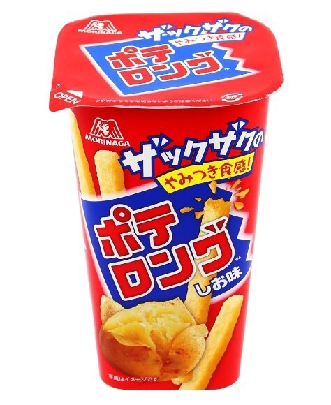 Morinaga & Co. Potato Long Salt Flavor 45g x 8 pieces【森永製菓 ポテロング＜しお味＞ 45g×8個】