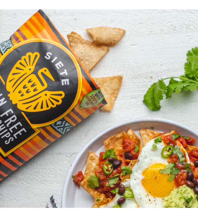 (12 pack) Siete Family Foods Tortilla Chip - Nacho, 5 Oz Bag gallery
