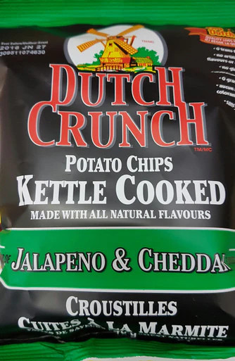 Old Dutch, Dutch Crunch, Jalapeno & Cheddar 40g/1.4oz Chips (40pk) gallery