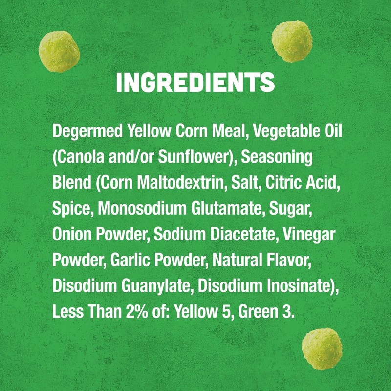 Vlasic Pickle Balls, Dill Pickle Flavored Corn Puffs, 2 oz. gallery