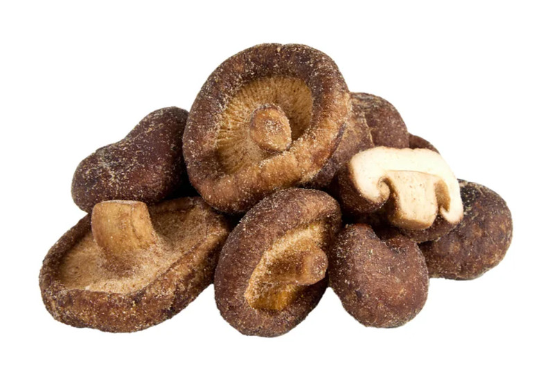 DJ&A Shiitake Mushroom Crisps 10.58 oz. bag, 5-pack gallery