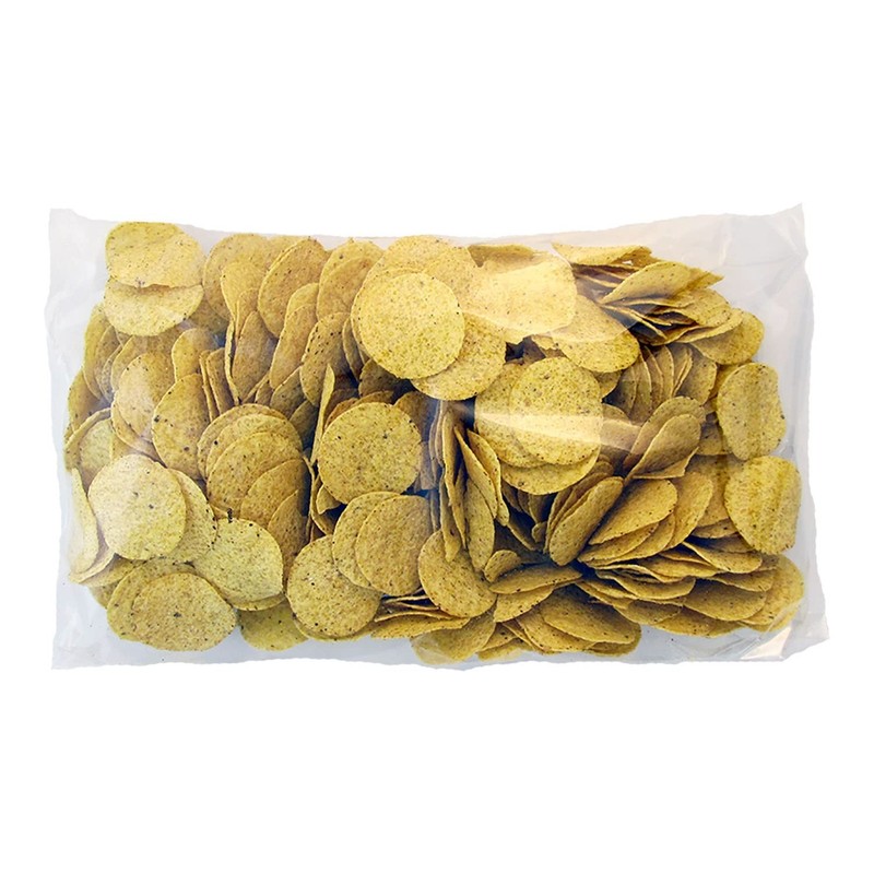 Stone-Ground Corn Tortilla Chips | 3 x 2 lb Bags | Bulk Healthy Snack Option-~ gallery
