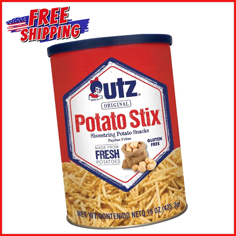 UTZ ORIGINAL POTATO STIX Fresh Potatoes Crispy Crunchy Gluten-Free Snacks 15 Oz