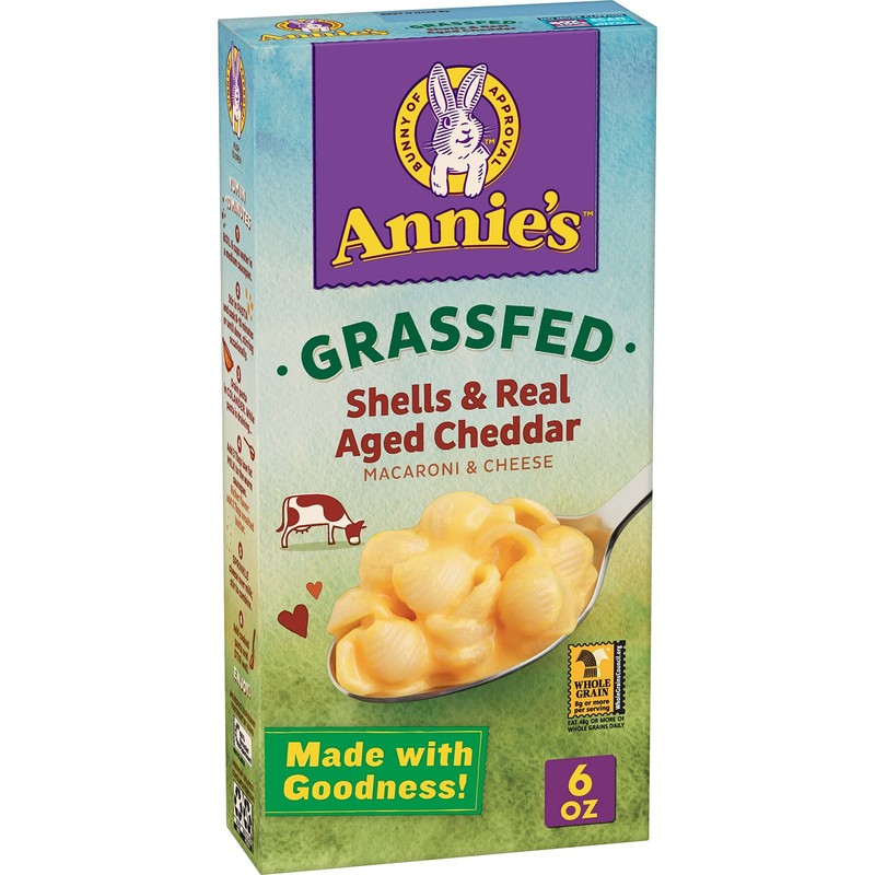 Annies Organic Macaroni And Cheese Dinner, Grassfed, 6 Oz - 3 Pack gallery