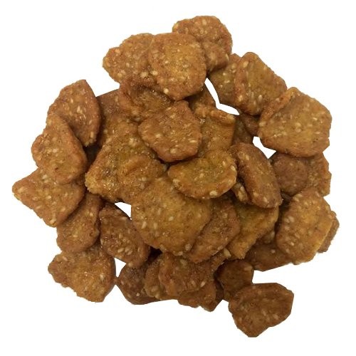 Honey Roasted Sesame Chips, Crunchy, Sweet, Salty Treat for Snacking or Pub M…