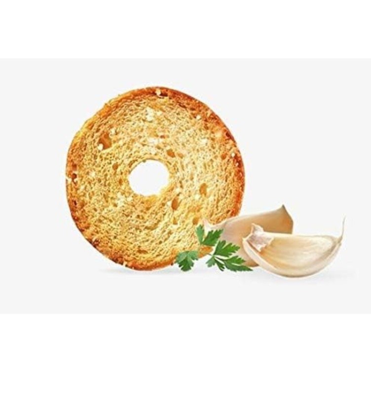 7 Days Bagel Bread Chips Roasted Garlic, 5 Packs gallery