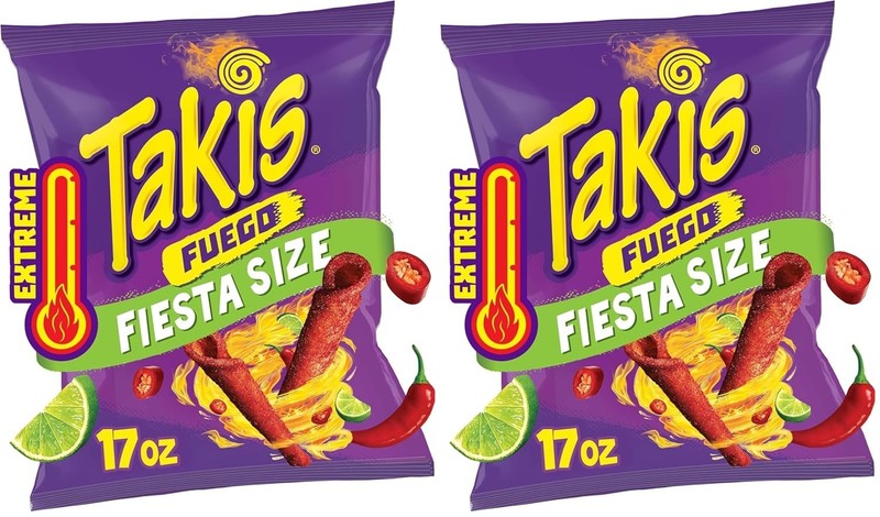 Fuego 17 oz Fiesta Size Spicy Rolled Tortilla Chips - Pack of 2 for Bold Flavor gallery