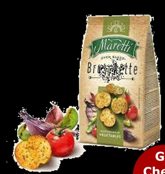 MARETTI Brushette Chips Assorted Flavour (Vegetarian) 70gm