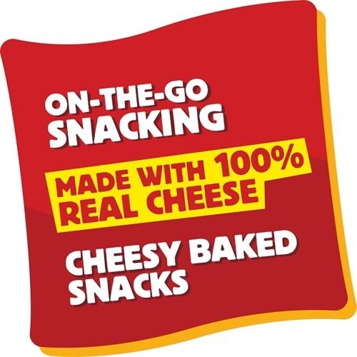 Crunchy Cheese Cracker Chips, Thin Crisps, Double Cheese Snack, 9oz Box (12 Pouc gallery