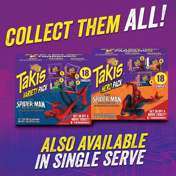 Takis Blue Heat 9.9 oz Sharing Size Bag, Hot Chili Pepper Rolled Tortilla Chips gallery