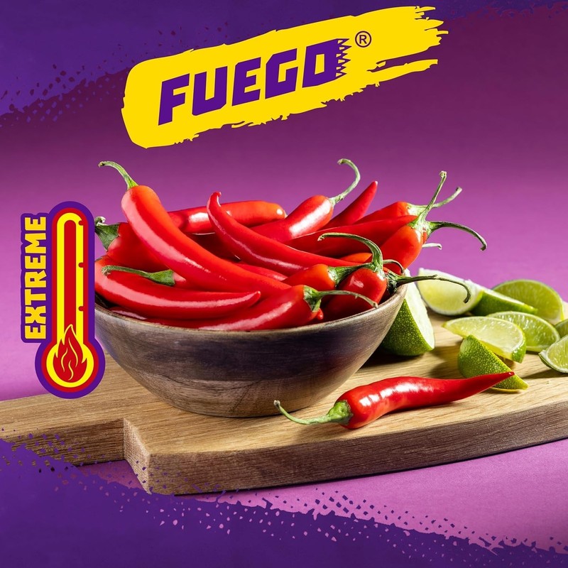 Takis Fuego 6 pc / 3.25 oz Snack Size Case, Hot Chili Pepper & Lime Flavored Ext gallery