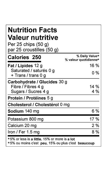 Hardbite All Natural Potato Chips, 150g/5.3oz., {Imported from Canada} gallery