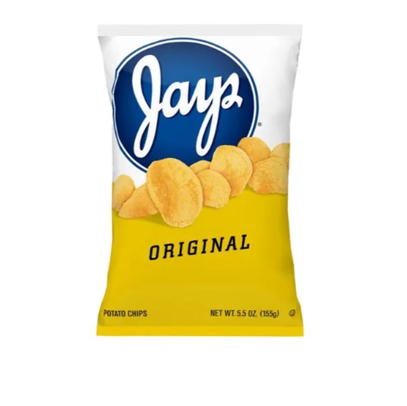 Jays Original Potato Chips, Big Bags 5.5 Ounce 3 Pack A Chicago Classic.
