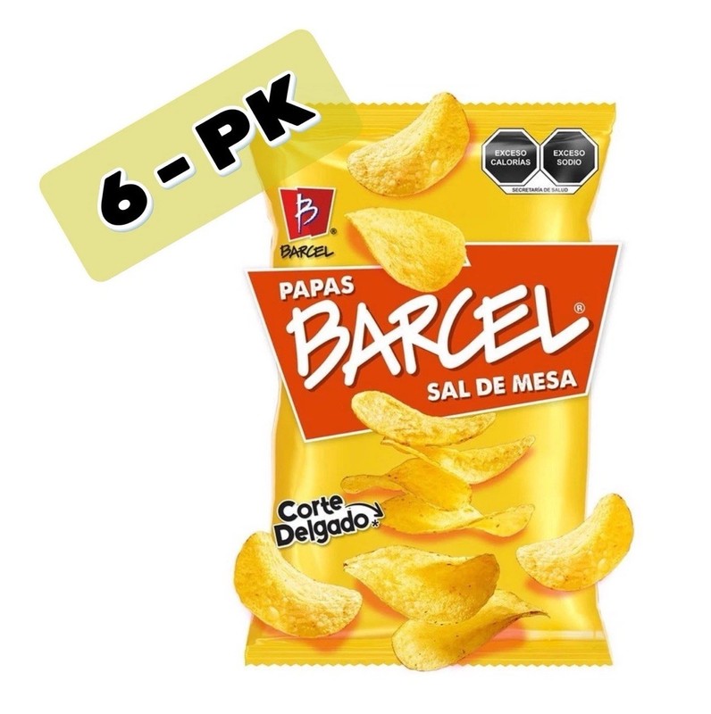 6-Pk Barcel Toreadas Habanero 45g/1.58oz