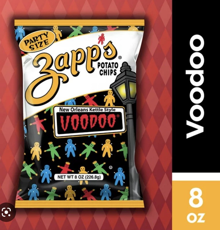 Zapps Potato Chips – Voodoo – 8 oz ( Pack Of 3)