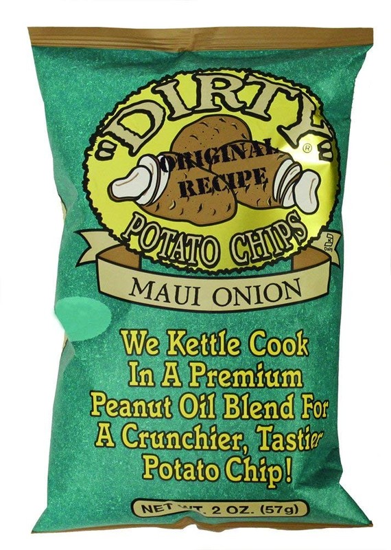 Dirty Kettle Potato Chips, Maui Onion, 2 oz. Bag, 25 Count – Gluten Free, Skins gallery