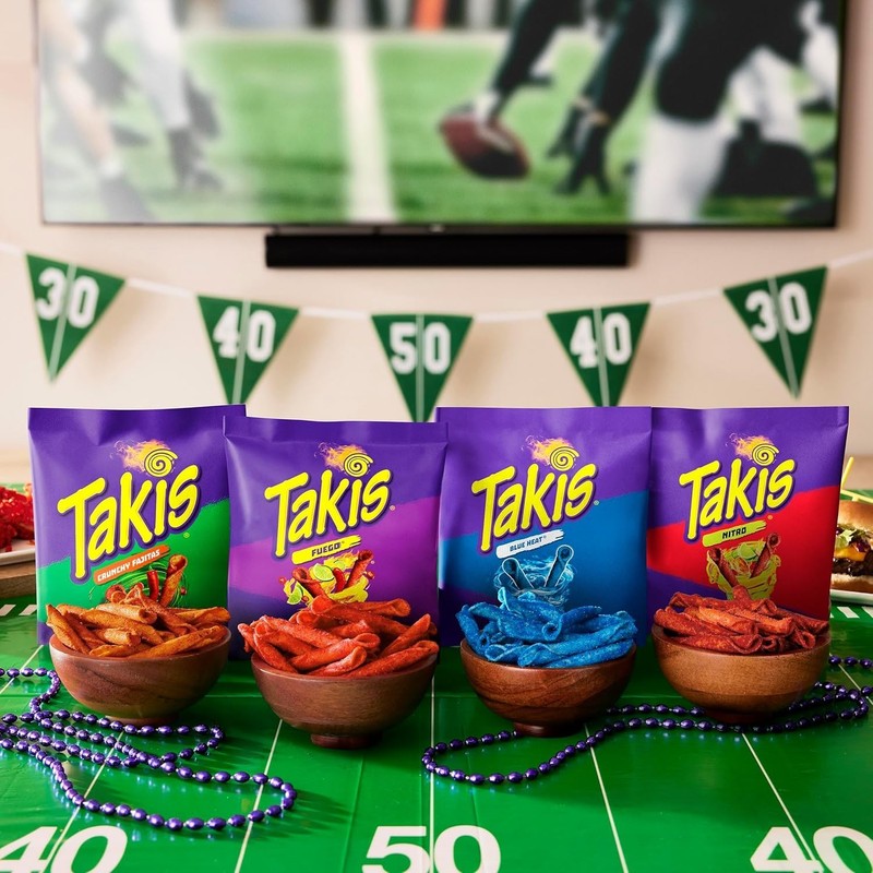 Takis 18 pc / 1 oz Variety Pack, Assorted Rolled Tortilla Chips gallery